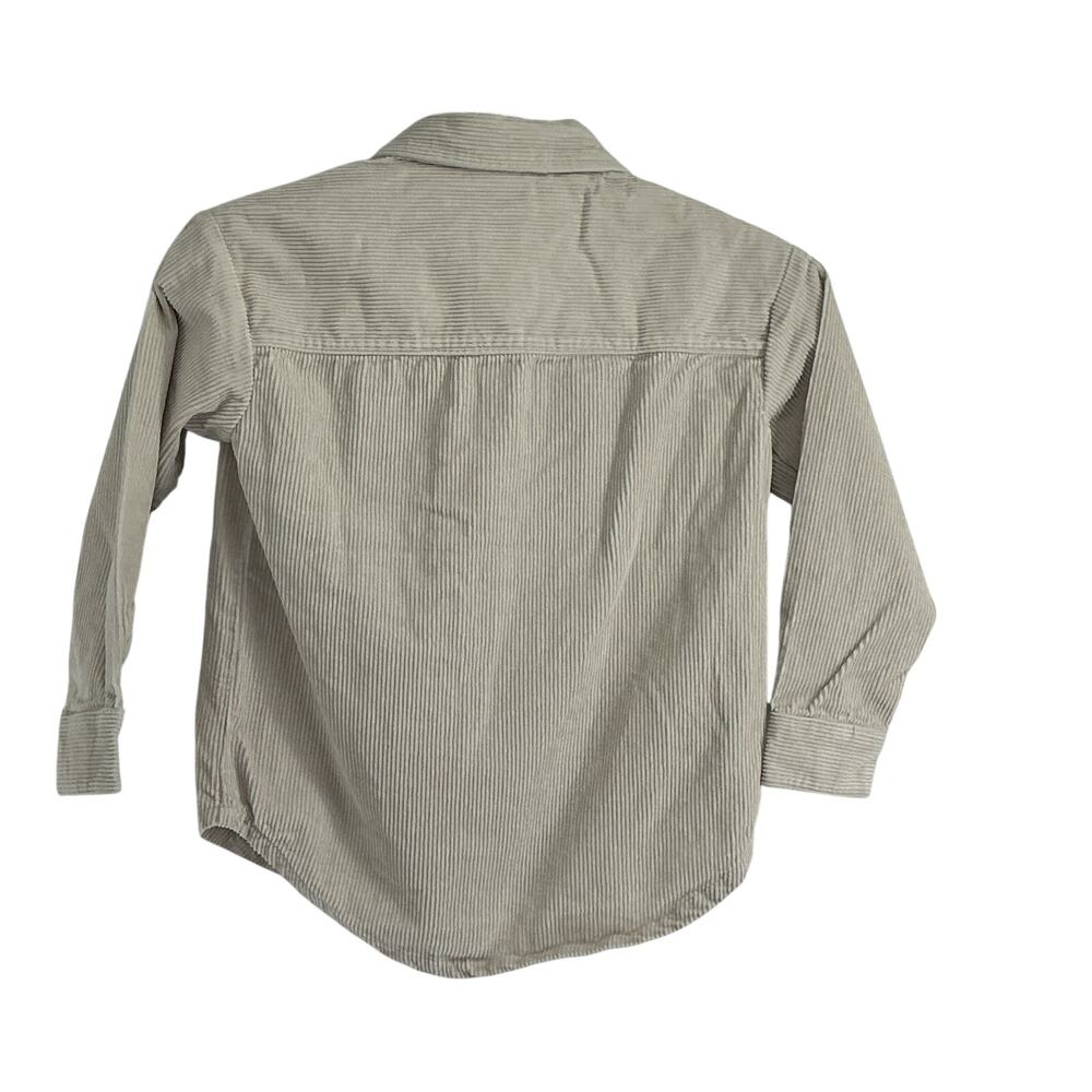 Hanna Andersson Boys Wide Wale Corduroy Dress Up Top Ivory US 6-7y - Picture 6 of 7